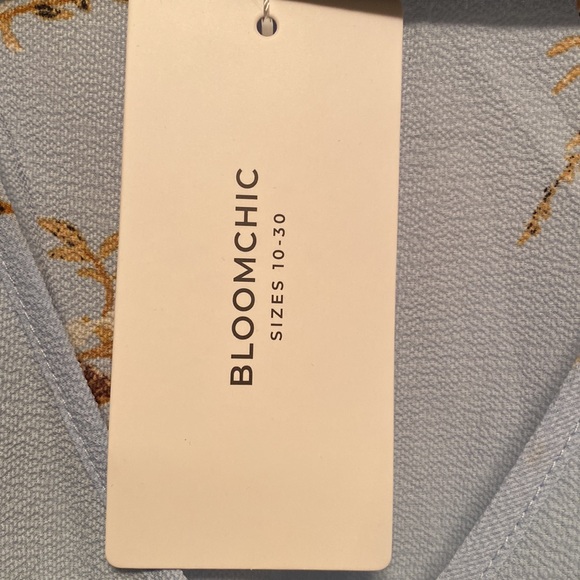 Brand New BloomChic Floral Babydoll Top…size 14-16 - Picture 5 of 5